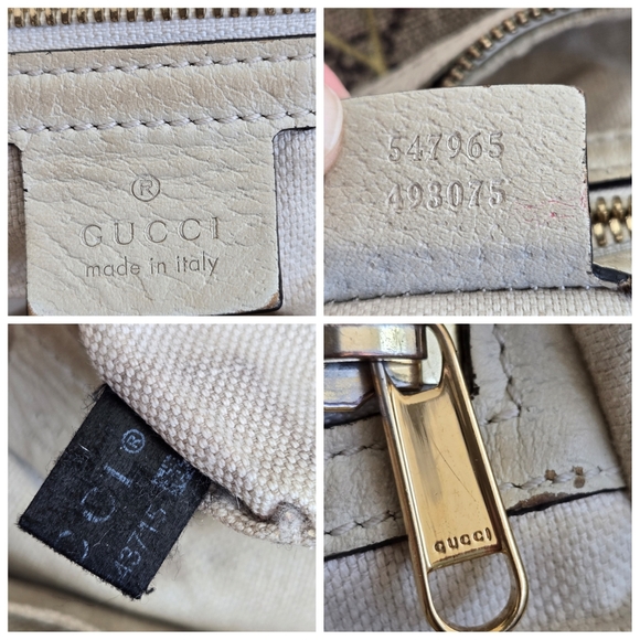 Gucci New Ophidia Flora Gg Supreme Canvas Brown Off White Beige Backpack - Picture 16 of 16